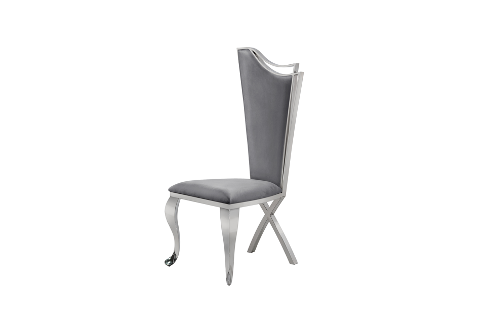 194_Chair_Grey_Silver